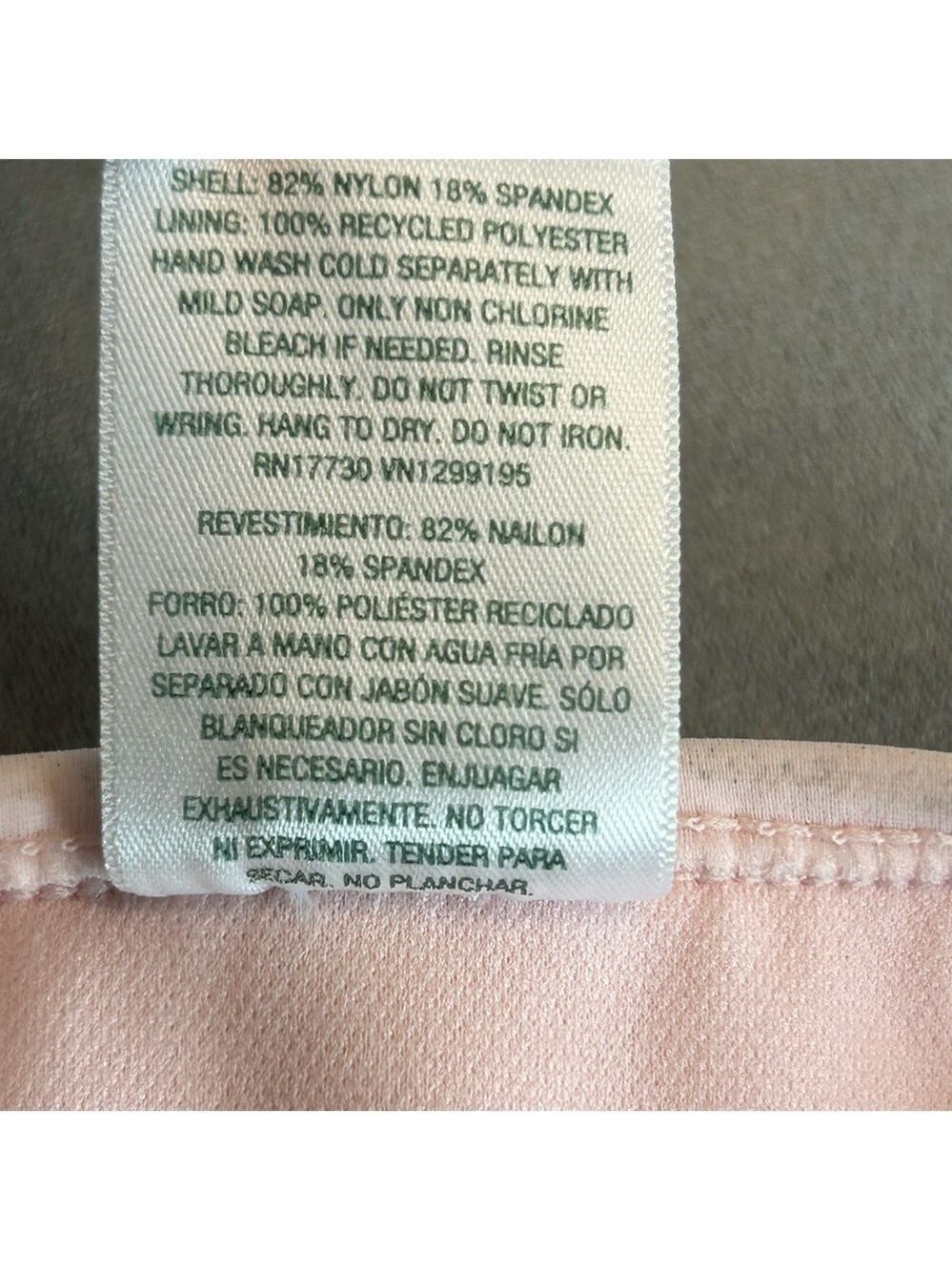 Wild Fable light pink sequin high waisted bikini bottoms Sz XXS NWOT - Picture 7 of 9